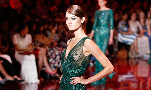 Показ коллекции осень-зима 2013/2014 Elie Saab.