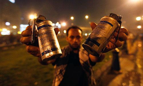 Полиция разогнала сторонников Мурси в центре Каира.