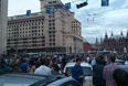 Акция сторонников А. Навального на Манежной площади.