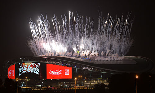 Церемония закрытия XXVII Всемирной летней Универсиады 2013.