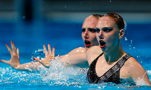 Россиянки Светлана Колесниченко и Светлана Ромашина.