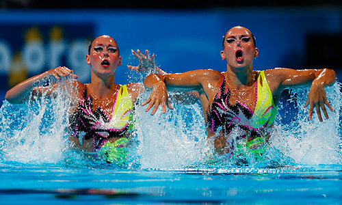 Немецкие спортсменки.