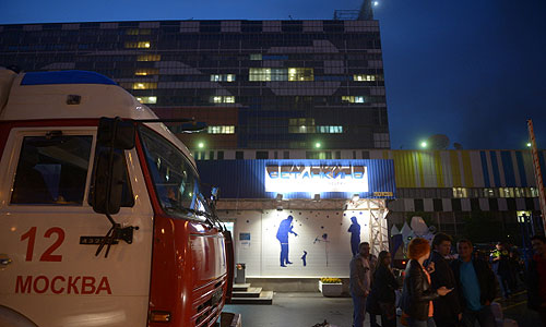 Площадь пожара в "Останкино" составила 200 квадратных метров.