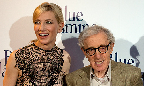 Кейт Бланшетт и Вуди Аллен.