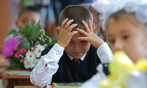 В России начался новый учебный год.