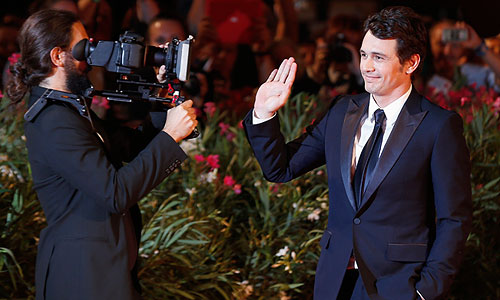 Актер, режиссер Джеймс Франко.