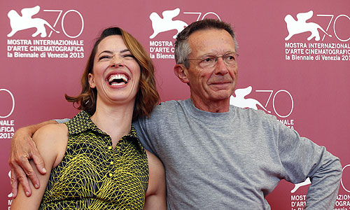 Актриса Ребекка Холл и режиссер Патрис Леконт представили в Венеции фильм "Обещание".
