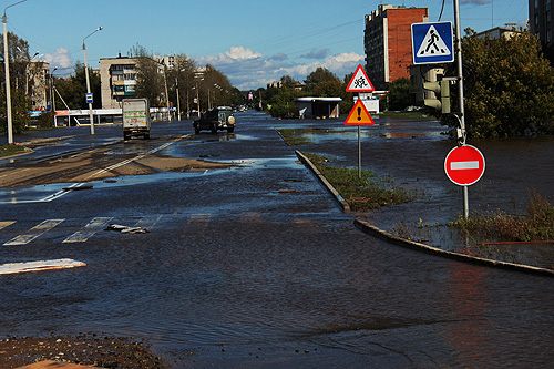 С начала наводнения в Комсомольске-на-Амуре подтопило почти 900 жилых домов.