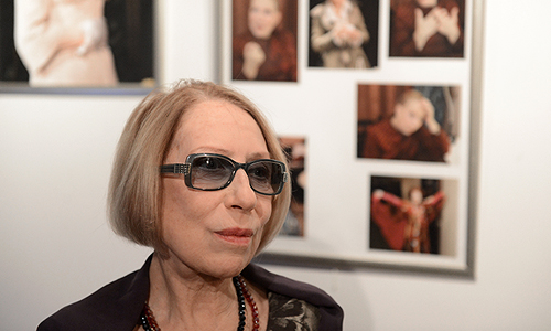 Открытие выставки "Свет-актриса Инна Чурикова" в доме-музее М.С.Щепкина в Москве.