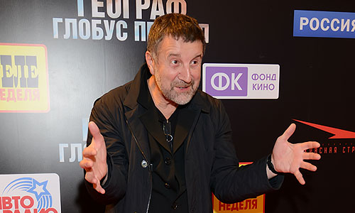 Актер Леонид Ярмольник перед началом премьеры фильма "Географ глобус пропил" режиссера Александра Велединского.