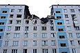 Девятиэтажный дом в поселке Загорские Дали на севере Московской области, в котором произошел взрыв бытового газа.