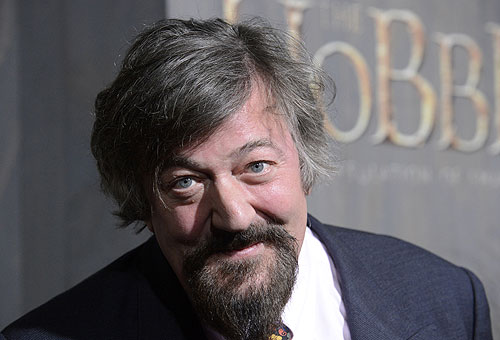 Писатель Стивен Фрай.