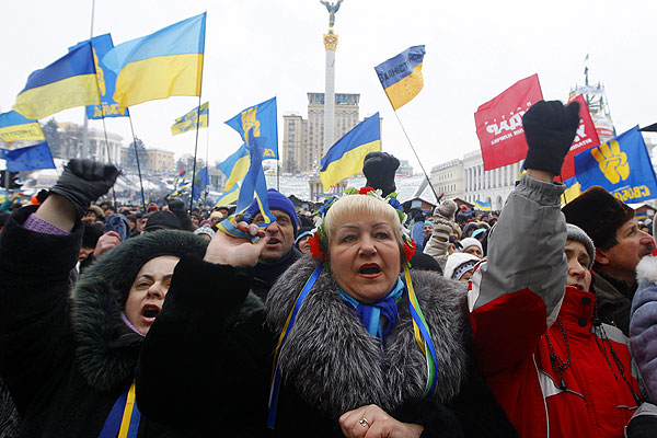 Дамы евромайдана.