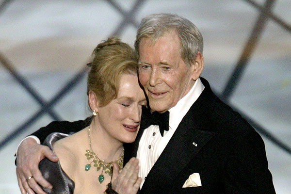 Мэрил Стрип и Питер О&#39;Тул.