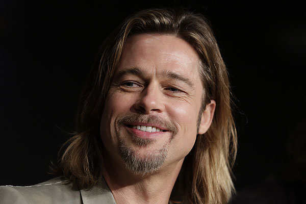 Брэд Питт на премьере фильма "Ограбление казино" на 65-м Каннском кинофестивале.