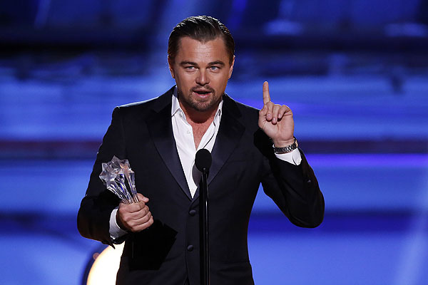 Леонардо Ди Каприо, по мнению американских кинокритиков, стал лучшим комедийным актером (фильм "Волк с Уолл-стрит").