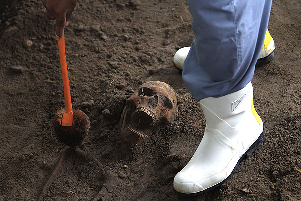 Гримасы братской могилы на Шри-Ланке.