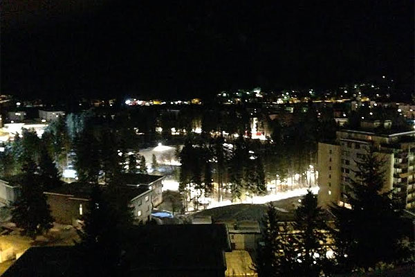 Ночной Давос.