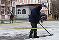 Работа сотрудников полиции возле московской школы №263 где произошла стрельба.