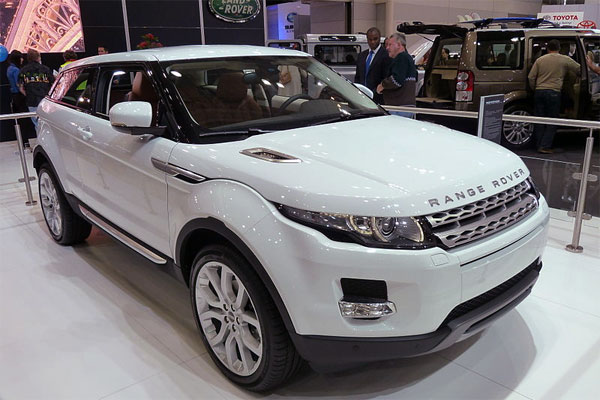 6. Land Rover Range Rover Evoque