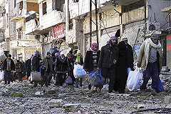 Россия заблокирует проект резолюции по гуманитарной ситуации в Сирии