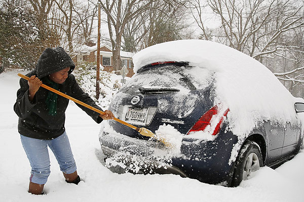Чтобы поехать, нужно сначала откопать. Правила жизни в Мэриленде.