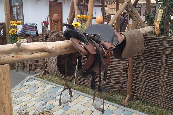 Кубанский курень в олимпийской деревне