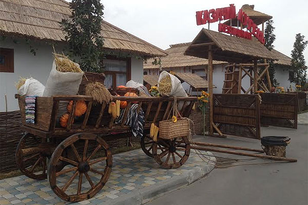 Кубанский курень в олимпийской деревне