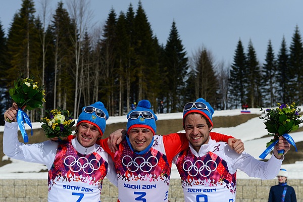 Максим Вылегжанин, Александр Легков, Илья Черноусов
