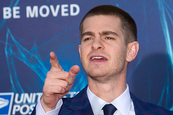 Актер Эндрю Гарфилд.