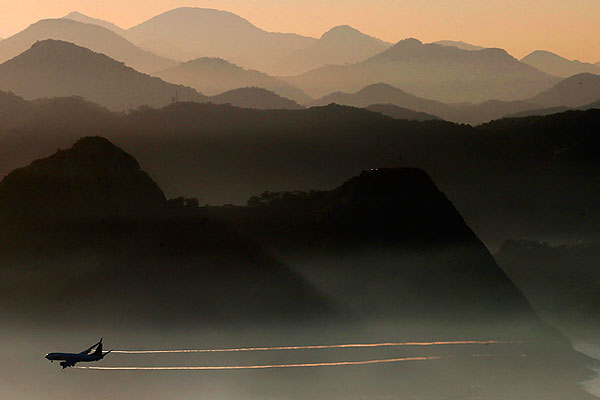 Восход над Рио-де-Жанейро.