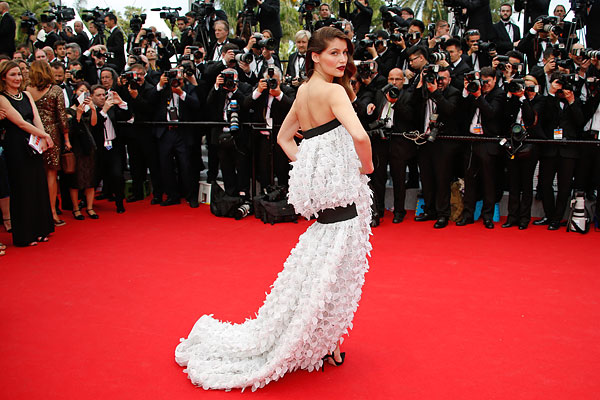 Французская фотомодель и актриса Летиция Каста.