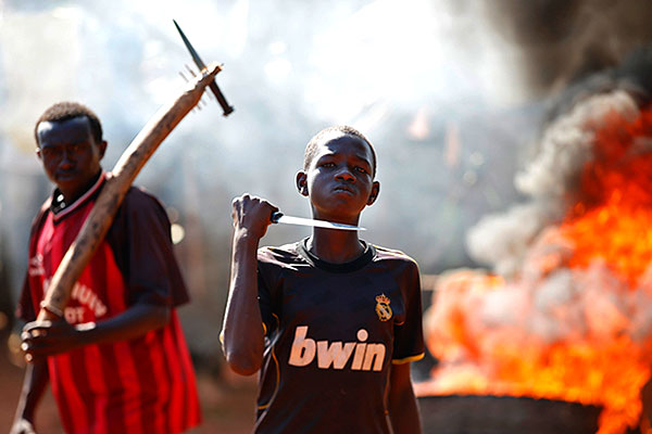 Центральная Африканская Республика. Здесь в городе Бамбари вспыхнули протесты местного населения против действий французских военных.