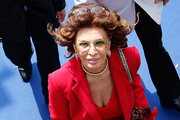 Софи Лорен - почетный гость Каннского кинофестиваля.