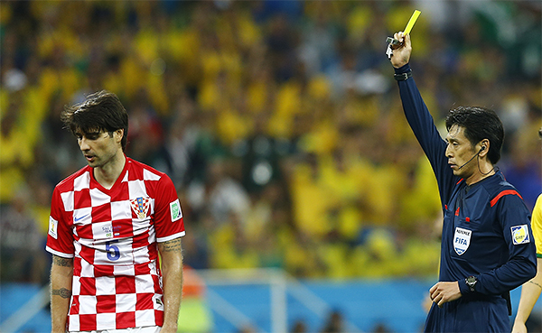 Итоговый счет встречи - 3:1 в пользу сборной Бразилии.