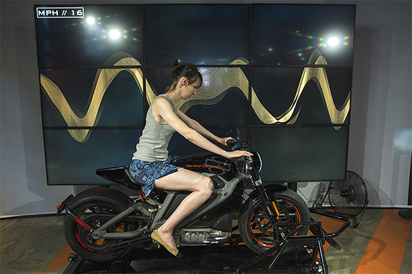 Потенциальным покупателям разрешили посидеть в седле LiveWire.