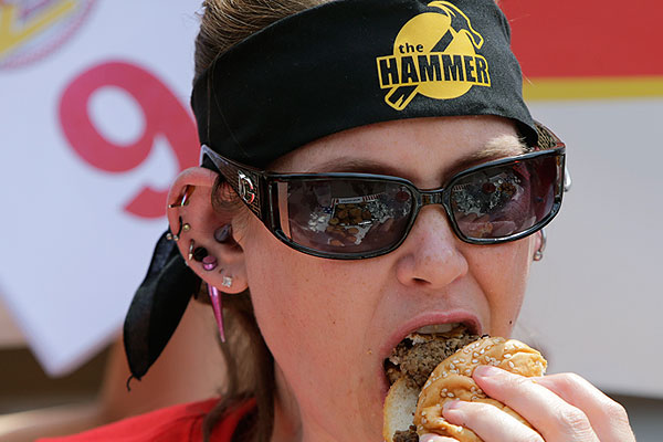 Укус победительницы.