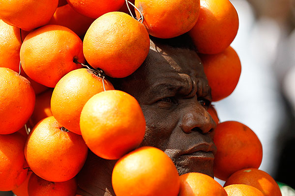 Представитель кенийской оппозиции во время митинга под названием "Саба-саба ралли".
