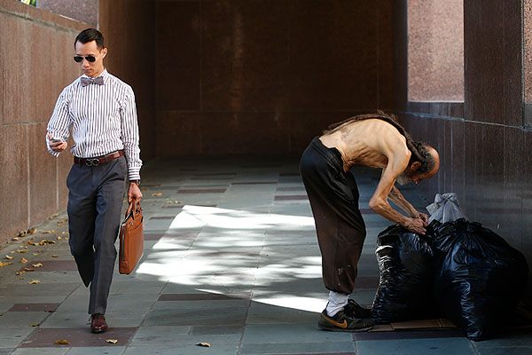 Лос-Анджелес - город контрастов.