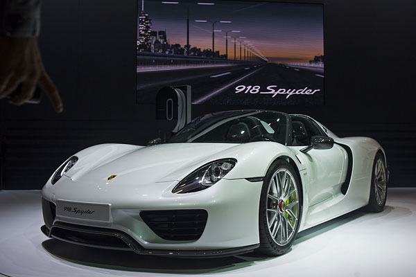 Porsche 918 Spyder.