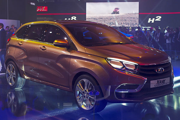 Концепт-кар компании АвтоВАЗ Lada XRay.
