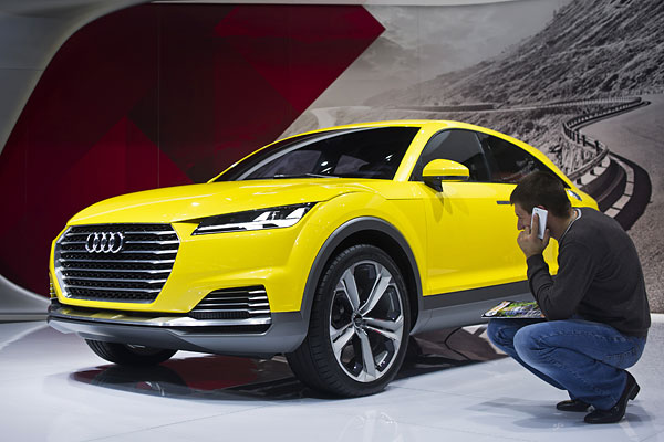 Audi TT offroad concept.