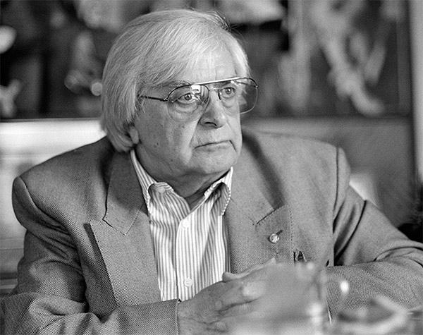 Художественный руководитель Театра на Таганке Юрий Любимов. 1993 год