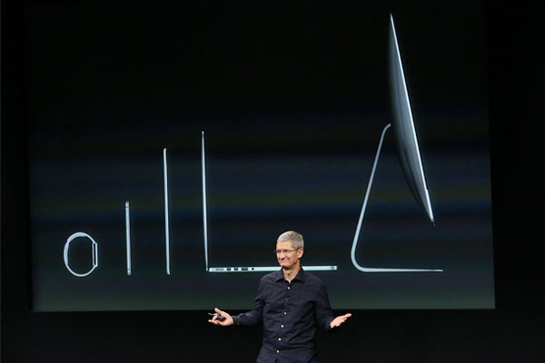 Тим Кук назвал новый планшет "самым тонким из подобных устройств на рынке".