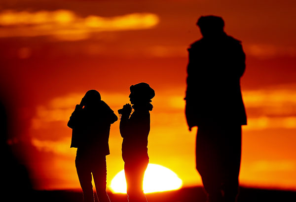 У турецко-сирийской границы.