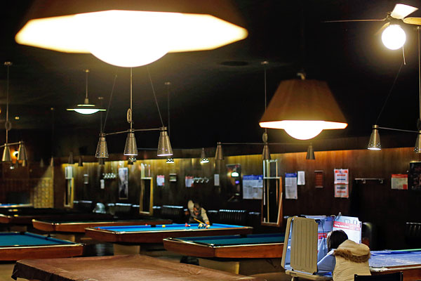 Бильярдная в Чикаго.
