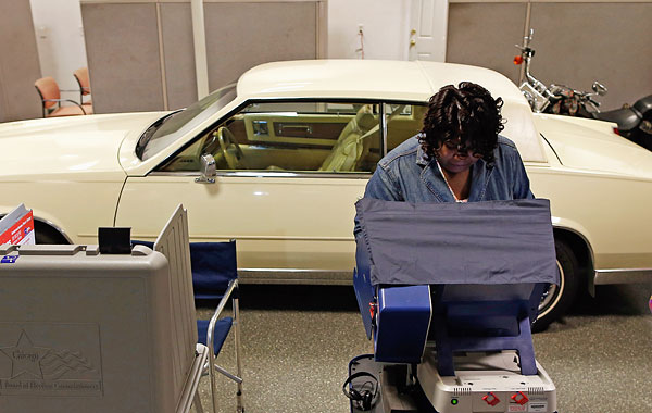 Автосалон в Чикаго.