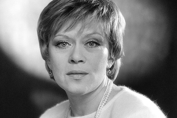 1990 год, Ленинград. Народная артистка СССР Алиса Бруновна Фрейндлих.