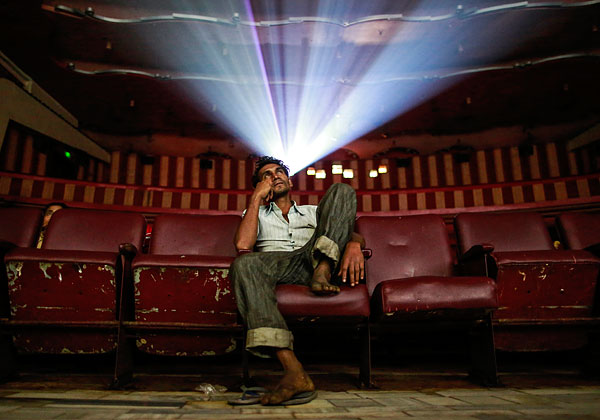 В индийском кинотеатре