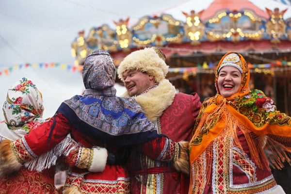 Театрализованное представление на Красной площади